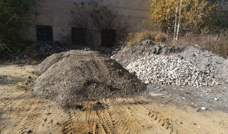 В Усманском районе раскрыта кража 45 тонн щебня