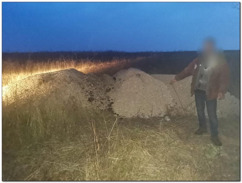 В Усманском районе раскрыта кража 45 тонн щебня