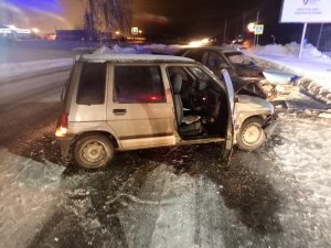 В Усмани в столкновении с ВАЗом пострадали водитель и пассажиры «Дэу»